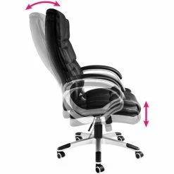 TECTAKE Chefsessel Jonas - Computerstuhl, Schreibtischstuhl, Chefsessel -TECTAKE Shop 14068733 5