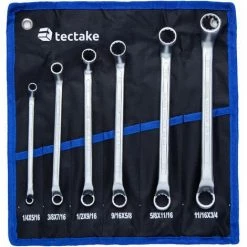 TECTAKE Kombi Doppelringschlüssel-Satz 12-tlg. - Schraubenschlüssel, Ratschenschlüssel -TECTAKE Shop 14159798 3