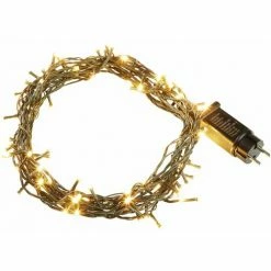 TECTAKE Lichterkette Weihnachten Mit 8 Funktionen Für Innen Und Außen - Led Lichterkette, Weihnachtsbeleuchtung, Lichterkette Außen - 100