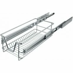 TECTAKE 2 Teleskopschubladen Für Küchen- Und Schlafzimmerschränke - Teleskopauszug, Schrankauszug, Einbauschublade - 27 Cm -TECTAKE Shop 16530040 3