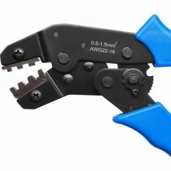 TECTAKE Crimpzange Mit 300 Flachsteckern Und Aufbewahrungsbox - Aderendhülsen, Presszange, Quetschzange -TECTAKE Shop 16929215 3