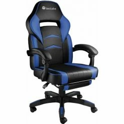 TECTAKE Racing Bürostuhl Mit Fußstütze - Gaming Sessel, Zockersessel, Computerstuhl - Schwarz/blau 4 TECTAKE Racing Bürostuhl Mit Fußstütze - Gaming Sessel, Zockersessel, Computerstuhl - Schwarz/blau -TECTAKE Shop 17796627 3