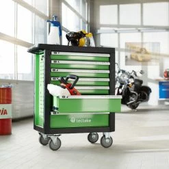 TECTAKE Werkzeugwagen Mit Werkzeug 1199-tlg. - Werkstattwagen, Rollwagen, Montagewagen -TECTAKE Shop 19796942 3