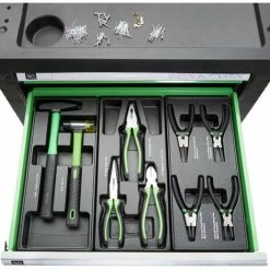 TECTAKE Werkzeugwagen Mit Werkzeug 1199-tlg. - Werkstattwagen, Rollwagen, Montagewagen -TECTAKE Shop 19796942 5