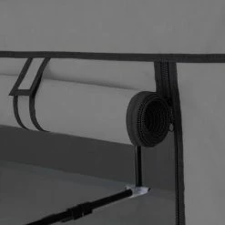 TECTAKE Stoffschrank 4 Fächer 108x45x164cm - Faltschrank, Faltkleiderschrank, Stoffschrank -TECTAKE Shop 19895601 5