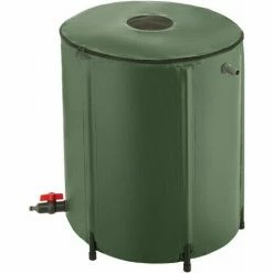TECTAKE Regenwassertank - Regenwassertank, Regentonne, Wassertank - 200 L -TECTAKE Shop 23350285 3