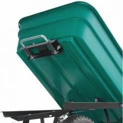 TECTAKE Handwagen Cubbi Mit Luftgefüllten Reifen Belastbarkeit 120kg - Kippbarer Handwagen, Kippwagen, Handziehwagen -TECTAKE Shop 26753186 4