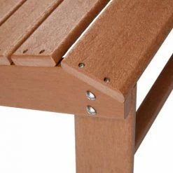 TECTAKE Fußablage - Fußablage, Fußauflage Fußbank, Adirondack-Fußstütze - Braun -TECTAKE Shop 26891204 4