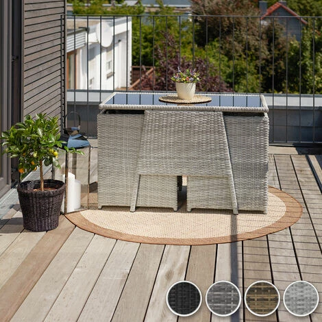 TECTAKE Rattan Sitzgruppe Lausanne 2+1 - Gartenlounge, Terrassenmöbel, Rattan Lounge - natur TECTAKE Rattan Sitzgruppe Lausanne 2+1 - Gartenlounge, Terrassenmöbel, Rattan Lounge - Natur -TECTAKE Shop 28040624 3