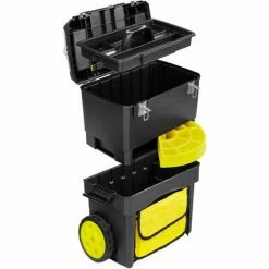 TECTAKE Werkzeugtrolley Johnny - Rollende Werkstatt, Werkzeugbox, Werkzeugkoffer -TECTAKE Shop 28058043 3