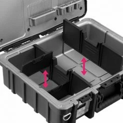 TECTAKE Universalbox Knox - Werkzeugbox, Techniker-Werkzeugkoffer, Werkzeugkasten -TECTAKE Shop 28058045 4