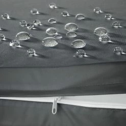 TECTAKE Aluminium Rattan Sonnenliege Océane - Gartenliege, Liegestuhl, Relaxliege - Hellgrau -TECTAKE Shop 29968049 5