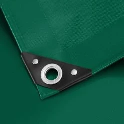 TECTAKE Abdeckplane, Wasserdicht Grün - Gewebeplane Mit Ösen, Abdeckplane, Schutzplane - 2 X 3 M -TECTAKE Shop 30564345 5