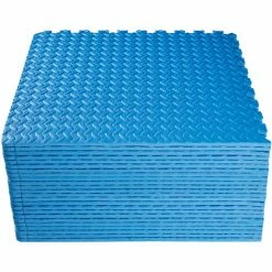 TECTAKE Bodenschutzmatte 24-tlg. - Bürostuhlunterlage, Bodenmatte, Fußbodenschutz - Blau 6 TECTAKE Bodenschutzmatte 24-tlg. - Bürostuhlunterlage, Bodenmatte, Fußbodenschutz - Blau -TECTAKE Shop 38741835 5