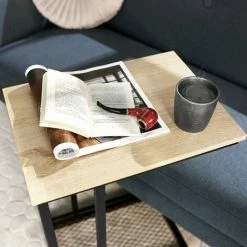 TECTAKE Beistelltisch Eton 48x35x66cm - Couchtisch, Nachttisch, Sofatisch - Industrial Dunkelbraun 4 TECTAKE Beistelltisch Eton 48x35x66cm - Couchtisch, Nachttisch, Sofatisch - Industrial Dunkelbraun -TECTAKE Shop 39620586 3