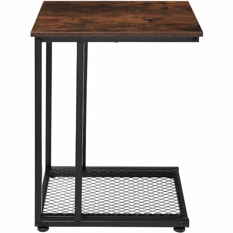 TECTAKE Beistelltisch Eton 48x35x66cm - Couchtisch, Nachttisch, Sofatisch - Industrial dunkelbraun TECTAKE Beistelltisch Eton 48x35x66cm - Couchtisch, Nachttisch, Sofatisch - Industrial Dunkelbraun -TECTAKE Shop 39620586 4