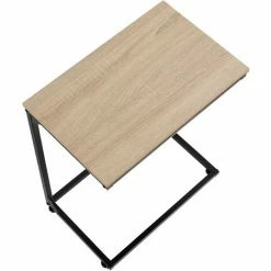 TECTAKE Beistelltisch Cardiff 55,5x35x67cm - Beistelltisch Industrial Style, Couchtisch, Sofatisch Nachttisch - Industrial Holz Hell, Eiche Sonoma -TECTAKE Shop 46255262 4