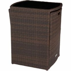 TECTAKE Aluminium Rattanset Bistro Hamburg - Gartenlounge, Terrassenmöbel, Rattan Lounge - Schwarz/braun -TECTAKE Shop 47517578 4