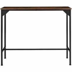 TECTAKE Esstisch Kerry 120x40x100,5cm - Stehtisch, Bartisch, Konsolentisch - Industrial Dunkelbraun 4 TECTAKE Esstisch Kerry 120x40x100,5cm - Stehtisch, Bartisch, Konsolentisch - Industrial Dunkelbraun -TECTAKE Shop 53824195 3