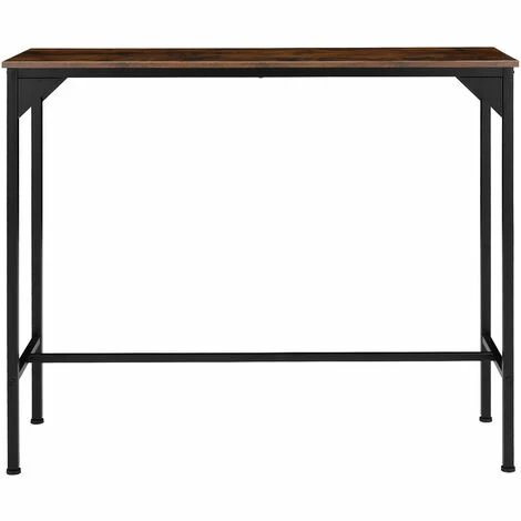 TECTAKE Esstisch Kerry 120x40x100,5cm - Stehtisch, Bartisch, Konsolentisch - Industrial dunkelbraun TECTAKE Esstisch Kerry 120x40x100,5cm - Stehtisch, Bartisch, Konsolentisch - Industrial Dunkelbraun -TECTAKE Shop 53824195 3