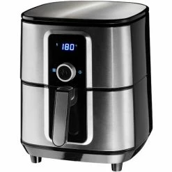 TECTAKE Heißluftfritteuse Ben 10,2 L - Luftfritteuse, Fritteuse, Airfryer