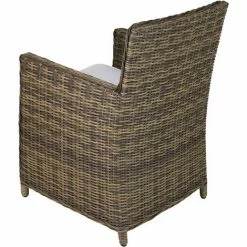 TECTAKE 4er Set Rattanstuhl Saint Tropez - Gartensessel, Gartenstuhl, Balkonsessel -TECTAKE Shop 55041781 4