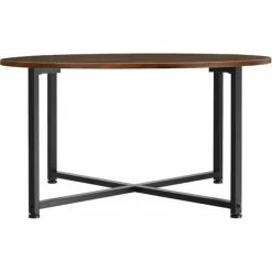 TECTAKE Couchtisch Aberdeen 88,5x47cm - Couchtisch Industrial Style, Wohnzimmertisch, Sofatisch - Industrial Dunkelbraun -TECTAKE Shop 55041782 3