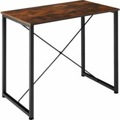 TECTAKE Sitzgruppe Margate - Sitzgruppe, Esstisch-Set, Essgruppe - Industrial Dunkelbraun -TECTAKE Shop 59089155 4