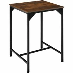 TECTAKE Barset Inverness - Barset, Bartisch-Set, Bistrotisch-Set - Industrial Dunkelbraun -TECTAKE Shop 60867181 5