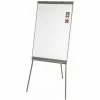 TECTAKE Flipchart Moderationstafel 65x95cm Weiß Mit 12 Magneten - Whiteboard, Magnettafel, Pinnwand -TECTAKE Shop 7499800 1