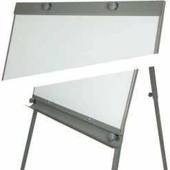 TECTAKE Flipchart Moderationstafel 65x95cm Weiß Mit 12 Magneten - Whiteboard, Magnettafel, Pinnwand -TECTAKE Shop 7499800 4