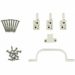 TECTAKE Fliegengitter Für Türrahmen 210 X 95 Cm - Insektenschutz, Mückenschutz, Insektenschutzgitter - Weiß -TECTAKE Shop 7499848 5