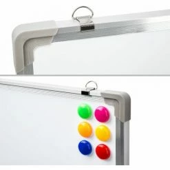 TECTAKE Magnettafel Inkl. 12 Farbigen Magneten - Whiteboard, Magnettafel, Pinnwand - 40 X 30 X 2 Cm -TECTAKE Shop 7499878 4