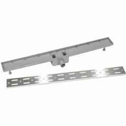 TECTAKE Duschrinne Mit Edelstahlrost - Bodenablauf, Duschablauf, Ablaufrinne - 90 Cm -TECTAKE Shop 7499951 3