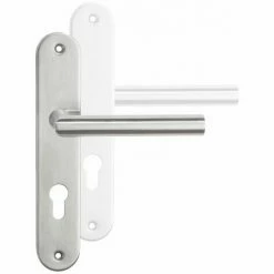 TECTAKE Langschild Türgriff Aus Edelstahl - Türdrücker, Türklinke, Türbeschlag - PZ