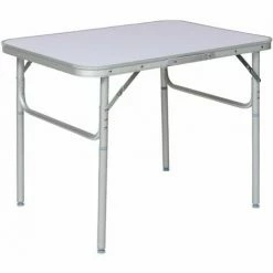 TECTAKE Camping Klapptisch Aus Aluminium 75x55x68cm - Camping Tisch, Outdoor Tisch, Campingtisch Klappbar