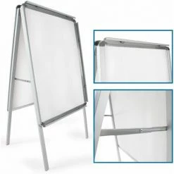 TECTAKE A1 Plakatständer Aluminium, Doppelseitig, Inkl. 2 Folien - Kundenstopper, Aufsteller, Werbeaufsteller -TECTAKE Shop 7499985 3