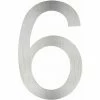 TECTAKE Hausnummer Edelstahl - Hausnummernschild, Hausschild - 6 -TECTAKE Shop 7499992 1