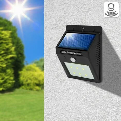 TECTAKE 10 LED Solar Leuchten mit Bewegungsmelder - Solarlampen, Gartenbeleuchtung, Gartenleuchten TECTAKE 10 LED Solar Leuchten Mit Bewegungsmelder - Solarlampen, Gartenbeleuchtung, Gartenleuchten -TECTAKE Shop 7500019 2