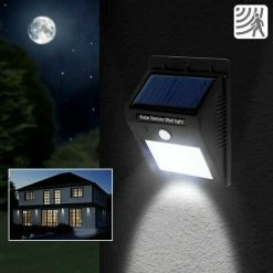 TECTAKE 10 LED Solar Leuchten Mit Bewegungsmelder - Solarlampen, Gartenbeleuchtung, Gartenleuchten 3 TECTAKE 10 LED Solar Leuchten Mit Bewegungsmelder - Solarlampen, Gartenbeleuchtung, Gartenleuchten -TECTAKE Shop 7500019 3