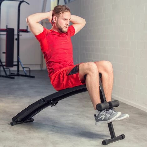 TECTAKE Sit Up Bank 2-fach klappbar - Bauchtrainer, Bauchmuskeltrainer, Trainingsbank TECTAKE Sit Up Bank 2-fach Klappbar - Bauchtrainer, Bauchmuskeltrainer, Trainingsbank -TECTAKE Shop 7500130 2