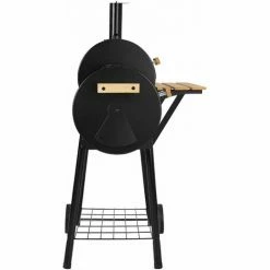 TECTAKE Holzkohlegrill Smoker Mit Thermometer - Standgrill, Kohlegrill, Grillwagen -TECTAKE Shop 7500171 4
