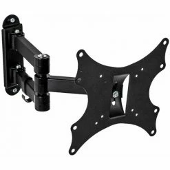 TECTAKE TV Wandhalterung Neigbar, Schwenkbar Für 17" (43cm) - 37" (94cm), VESA Max.: 200x200, Bis 50kg - TV Halterung, Fernsehhalterung, Fernseher Wandhalterung