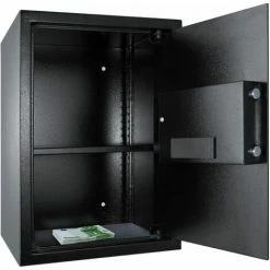 TECTAKE Elektronischer Safe Tresor Mit Schlüssel Und Einlegeboden Inkl. Batterien - Tresor, Möbeltresor, Minisafe 5 TECTAKE Elektronischer Safe Tresor Mit Schlüssel Und Einlegeboden Inkl. Batterien - Tresor, Möbeltresor, Minisafe -TECTAKE Shop 7500196 4