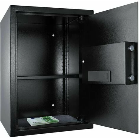 TECTAKE Elektronischer Safe Tresor mit Schlüssel und Einlegeboden inkl. Batterien - Tresor, Möbeltresor, Minisafe TECTAKE Elektronischer Safe Tresor Mit Schlüssel Und Einlegeboden Inkl. Batterien - Tresor, Möbeltresor, Minisafe -TECTAKE Shop 7500196 4
