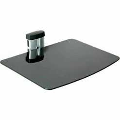 TECTAKE Wandregal Mit 1 Ablage Für DVD-Player Und Receiver, 24x42x34cm - Hängeregal, Regalsystem, Hifi Regal