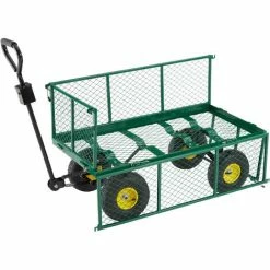 TECTAKE Bollerwagen Mit Ablage Max. 550kg - Handwagen, Leiterwagen, Bollerwagen Mit Luftreifen -TECTAKE Shop 7500308 5