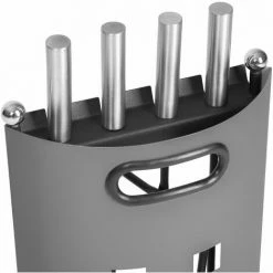 TECTAKE Kaminbesteck Mit Edelstahlgriffen 5-tlg. - Kaminbesteck, Kamingarnitur, Kaminzubehör -TECTAKE Shop 7500346 4