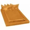 TECTAKE Bettwäsche-Set Satin 200x150cm 6-tlg. - Spannbettlaken, Bettlaken, Bettbezug - Braun 2 TECTAKE Bettwäsche-Set Satin 200x150cm 6-tlg. - Spannbettlaken, Bettlaken, Bettbezug - Braun -TECTAKE Shop 7500411 1