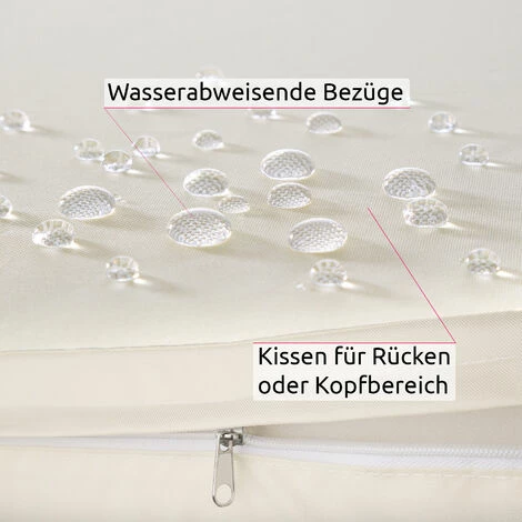 TECTAKE Sonnenliege Rattan mit Rollen - Gartenliege, Liegestuhl, Relaxliege - schwarz/braun TECTAKE Sonnenliege Rattan Mit Rollen - Gartenliege, Liegestuhl, Relaxliege - Schwarz/braun -TECTAKE Shop 7500422 4